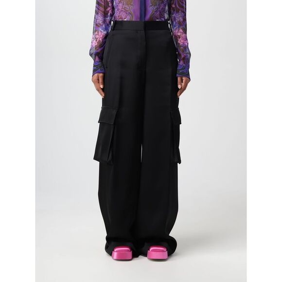 パンツ VERSACE Woman Pants Black 10180211A12258 1B000 30262547KP_14_f.jpg?impolicy=